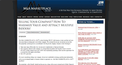 Desktop Screenshot of mamarketplace.com